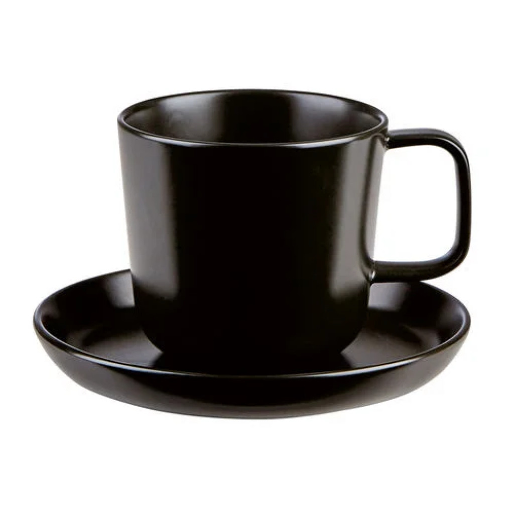 DPS Nordika Black Saucer 15cm