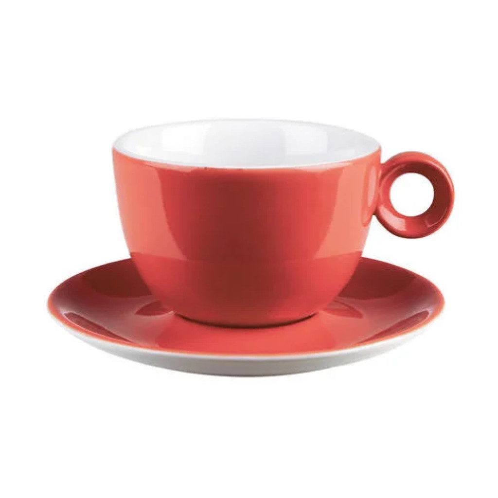 DPS Red Saucer 16cm/  6  1/3"