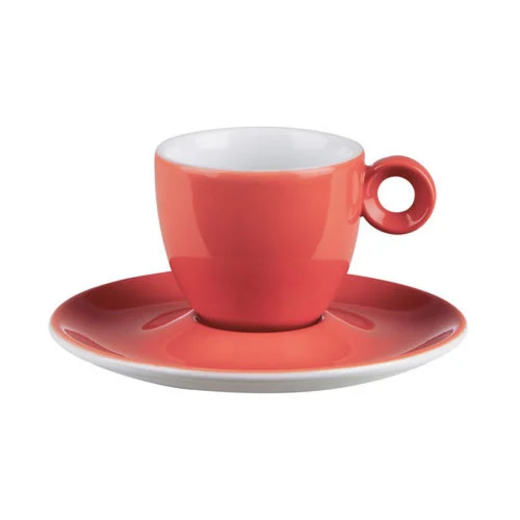 DPS Red Espresso Saucer 12.5cm/5"