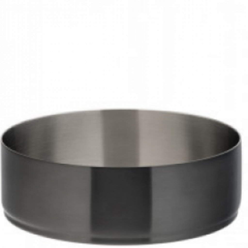 Utopia Brushed Black Round Bowl 5.5" (14cm)