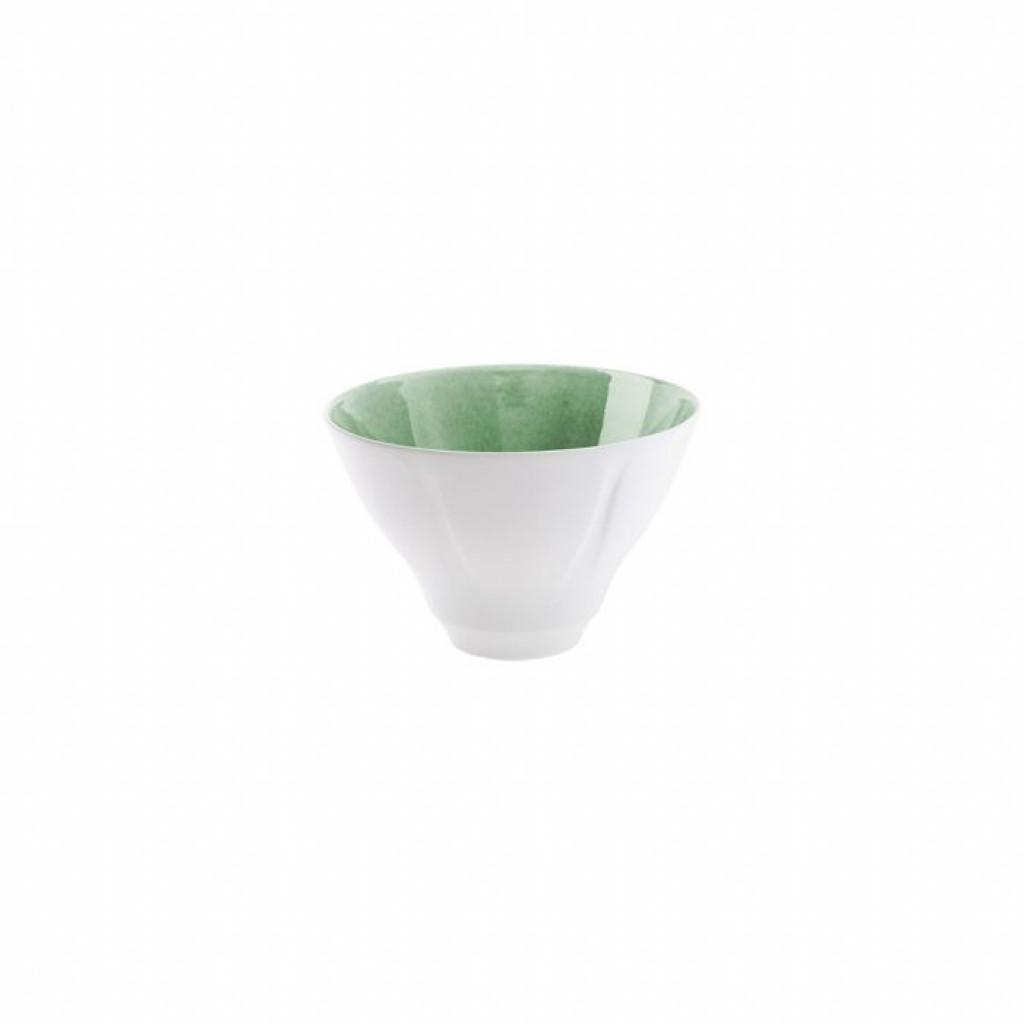 Hering Berlin Evolution - Emerald Bowl with external free-modeled structure Ø290 h49