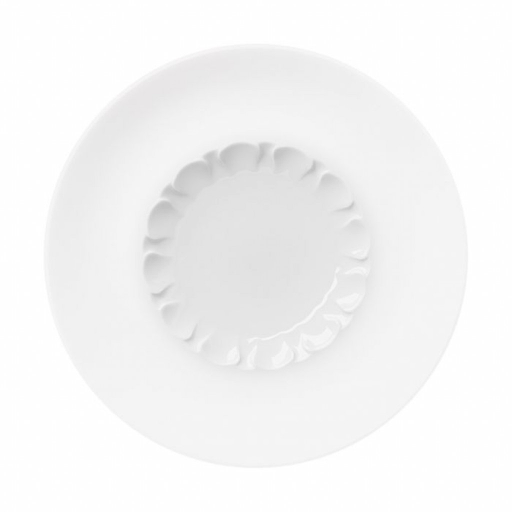 Hering Berlin Coupe plate, deep with facet  VELVET ø29, 210ml