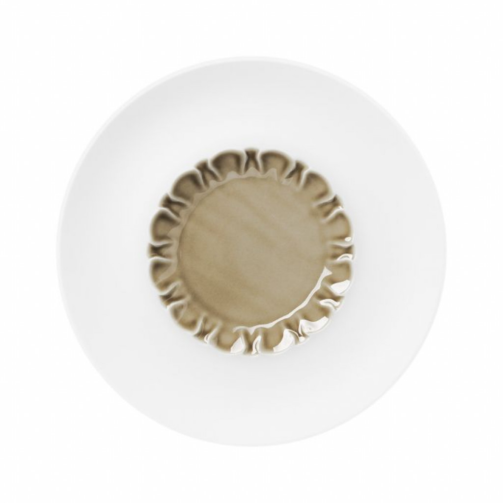 Hering Berlin Evolution - Silent Brass Coupe plate, deep with facet
