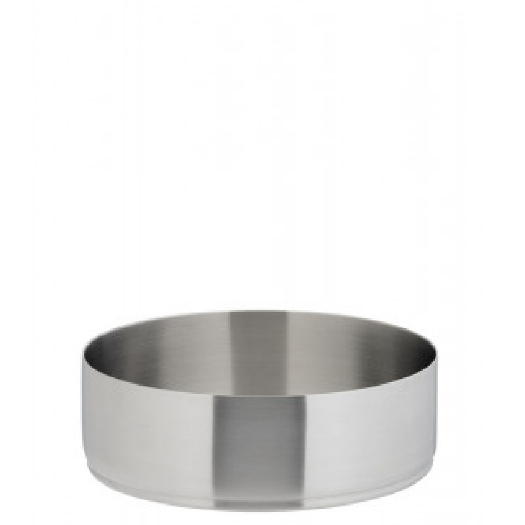 Utopia Brushed Stainless Steel Round Bowl 5.5" (14cm)