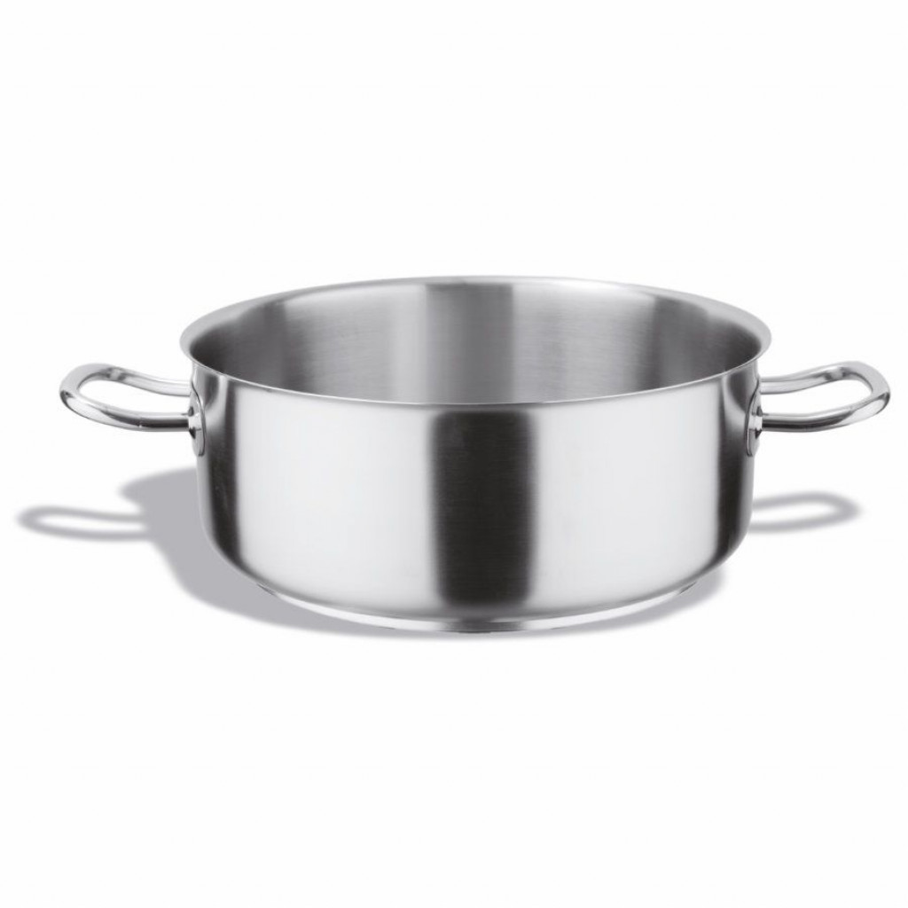 Pujadas SS CASSEROLE WITHOUT LID 32 CM