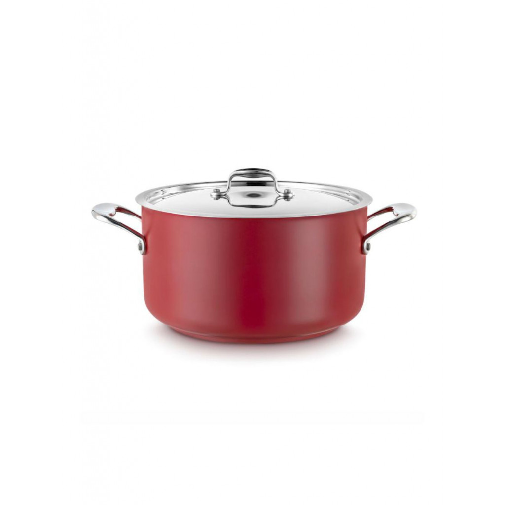 Vollrath-Pujadas SAUCE POT 32 CM COOL LINE RED