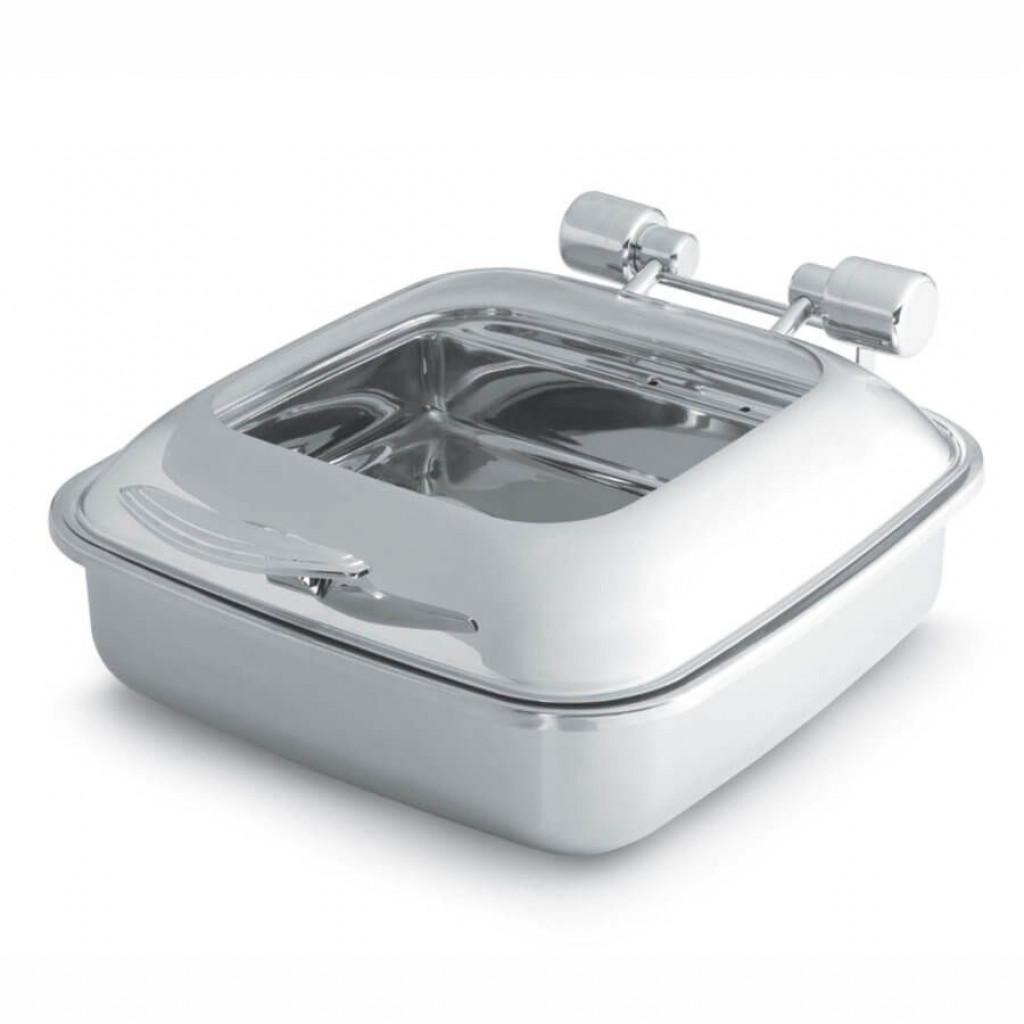 Pujadas SQUARE CHAFER W/ GLASS TOP