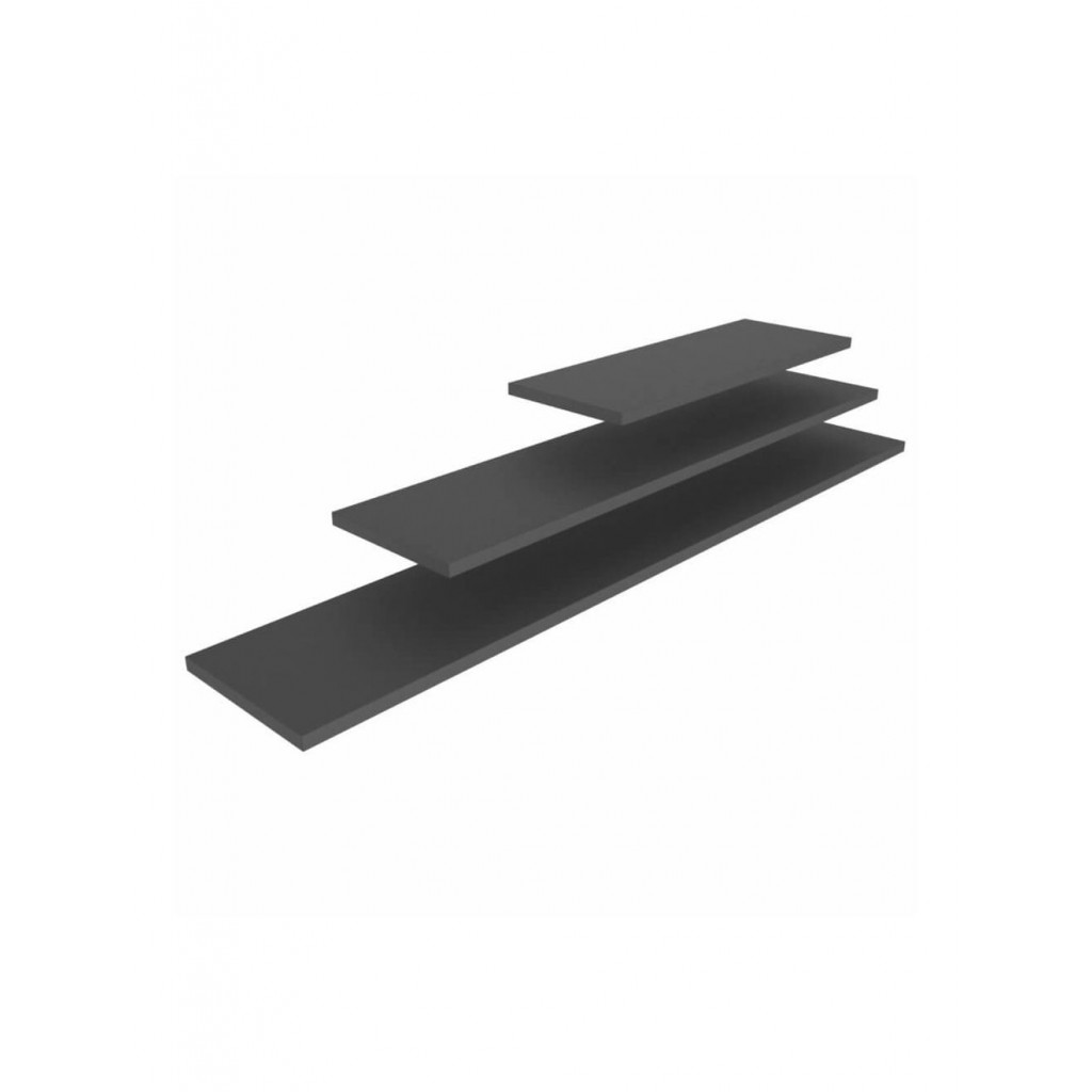 Pujadas BLACK NARROW SHELF 80 CM