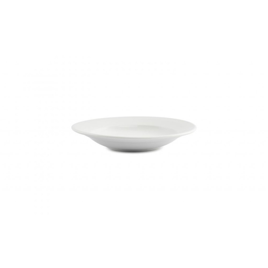 Bonbistro Deep plate 23,5xH4cm white Bistro