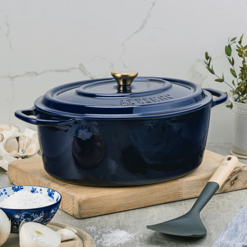 Litináč Casserole Oval 32cm Blue