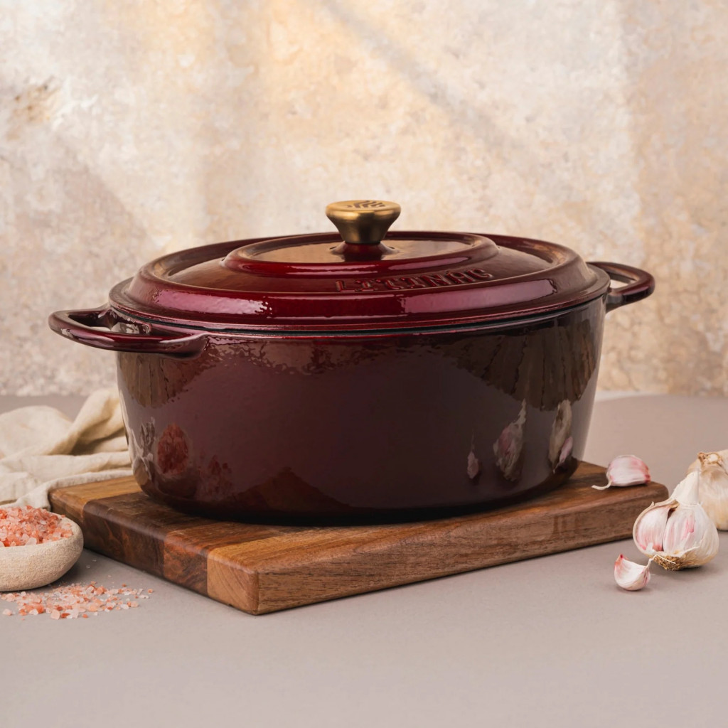 Litináč Casserole Oval 32cm Red