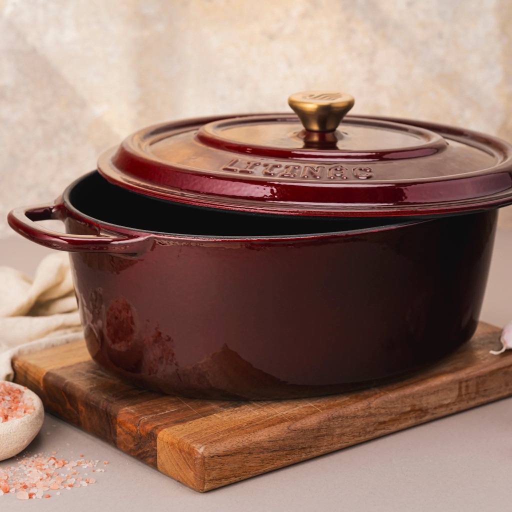 Litináč Casserole Oval 32cm Red