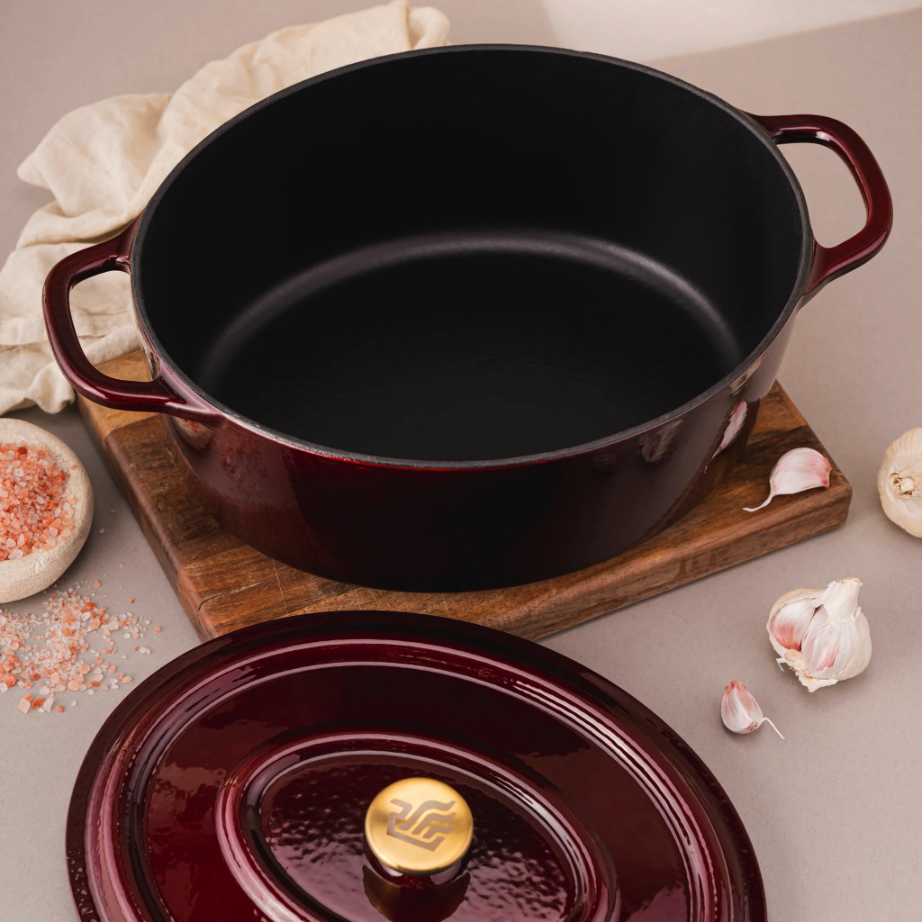 Litináč Casserole Oval 32cm Red