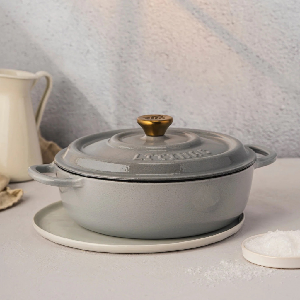 Litináč Casserole 26cm Pearl Grey