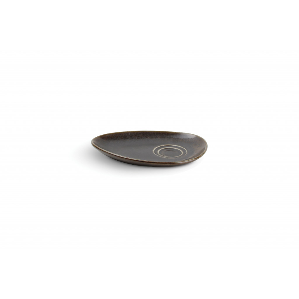 F2D Saucer 20x13cm black Ceres