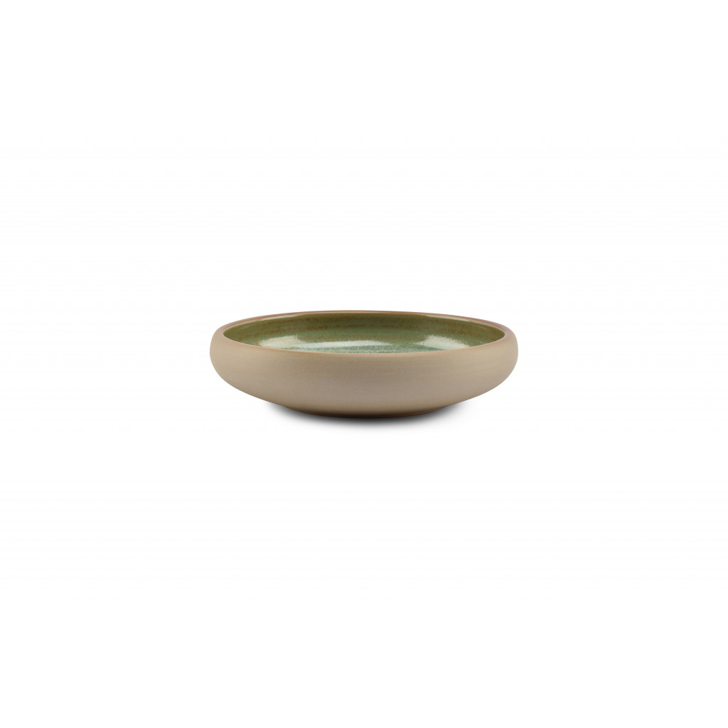 CHIC Bowl 20xH5cm green Terra