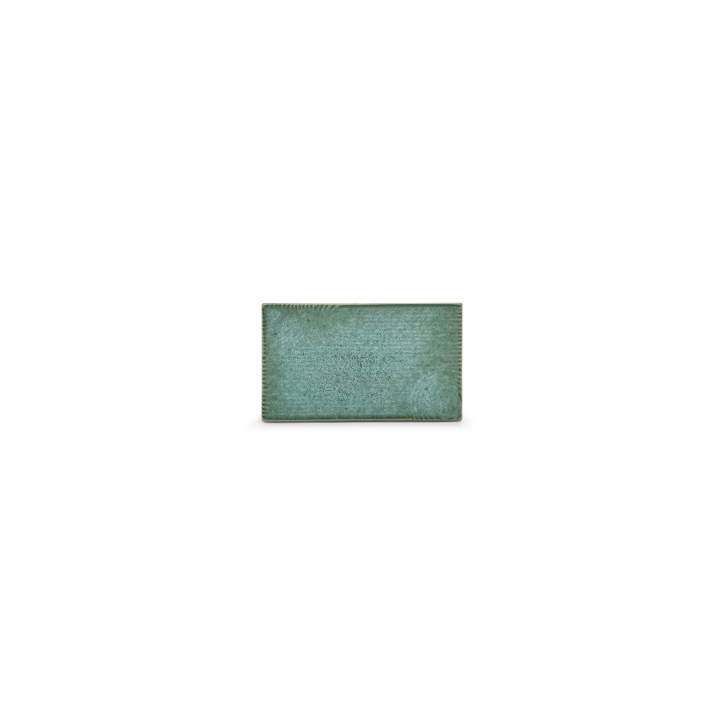 CHIC Serving plate 17,5x10xH1cm green Terra