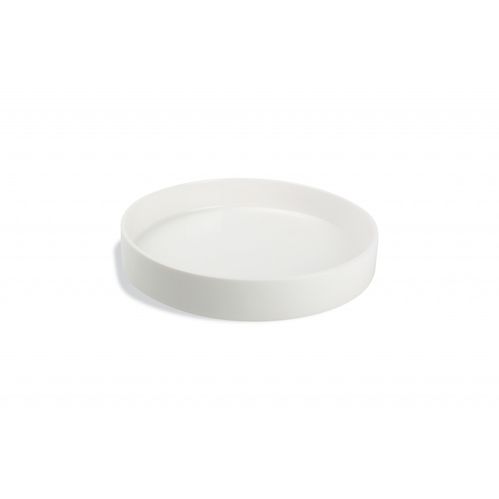 CHIC Deep plate 24xH4cm white Verso