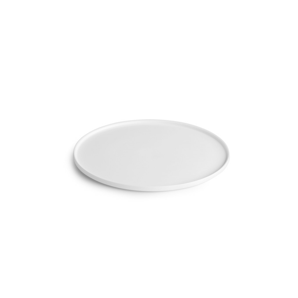 CHIC Plate 31xH1,2cm white Verso