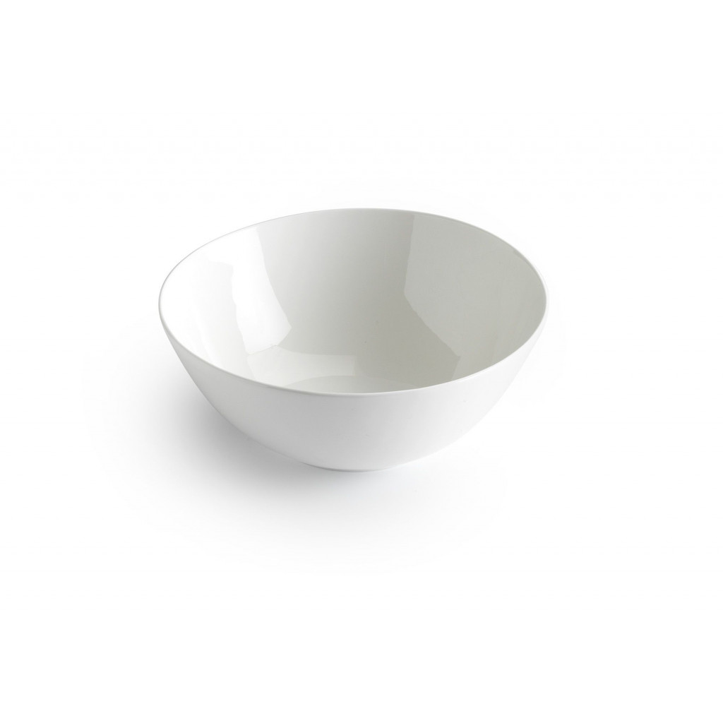 CHIC Bowl 16xH6,5cm white Perla