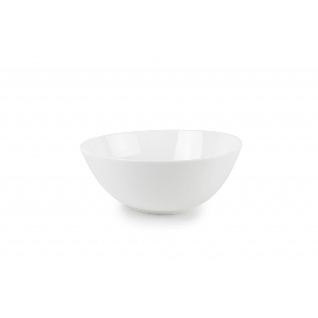 CHIC Bowl 16xH6,5cm white Perla