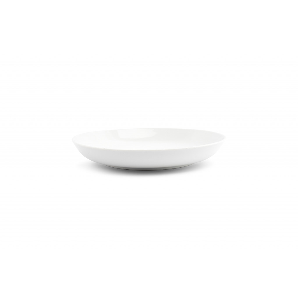 Bonbistro Deep plate 27xH4cm coupe Basic White