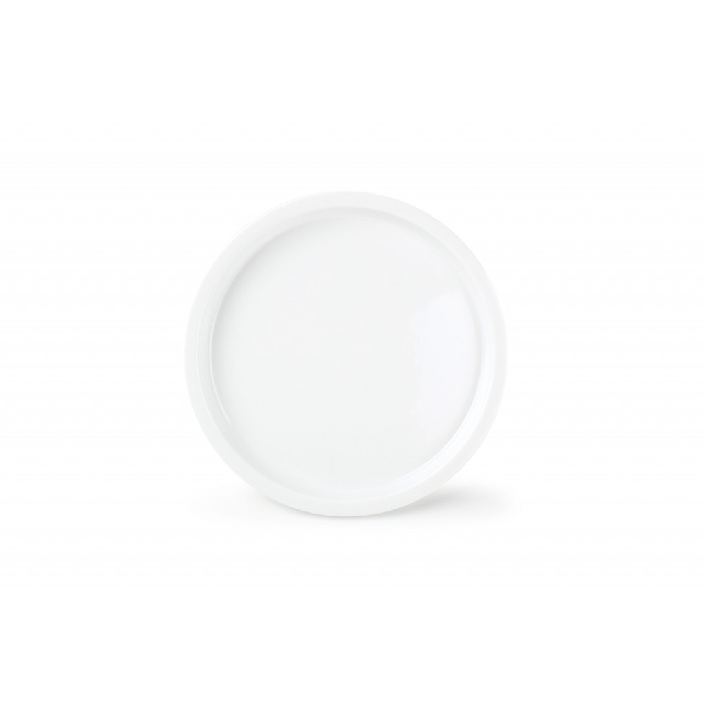 Bonbistro Plate 23xH2cm white Care