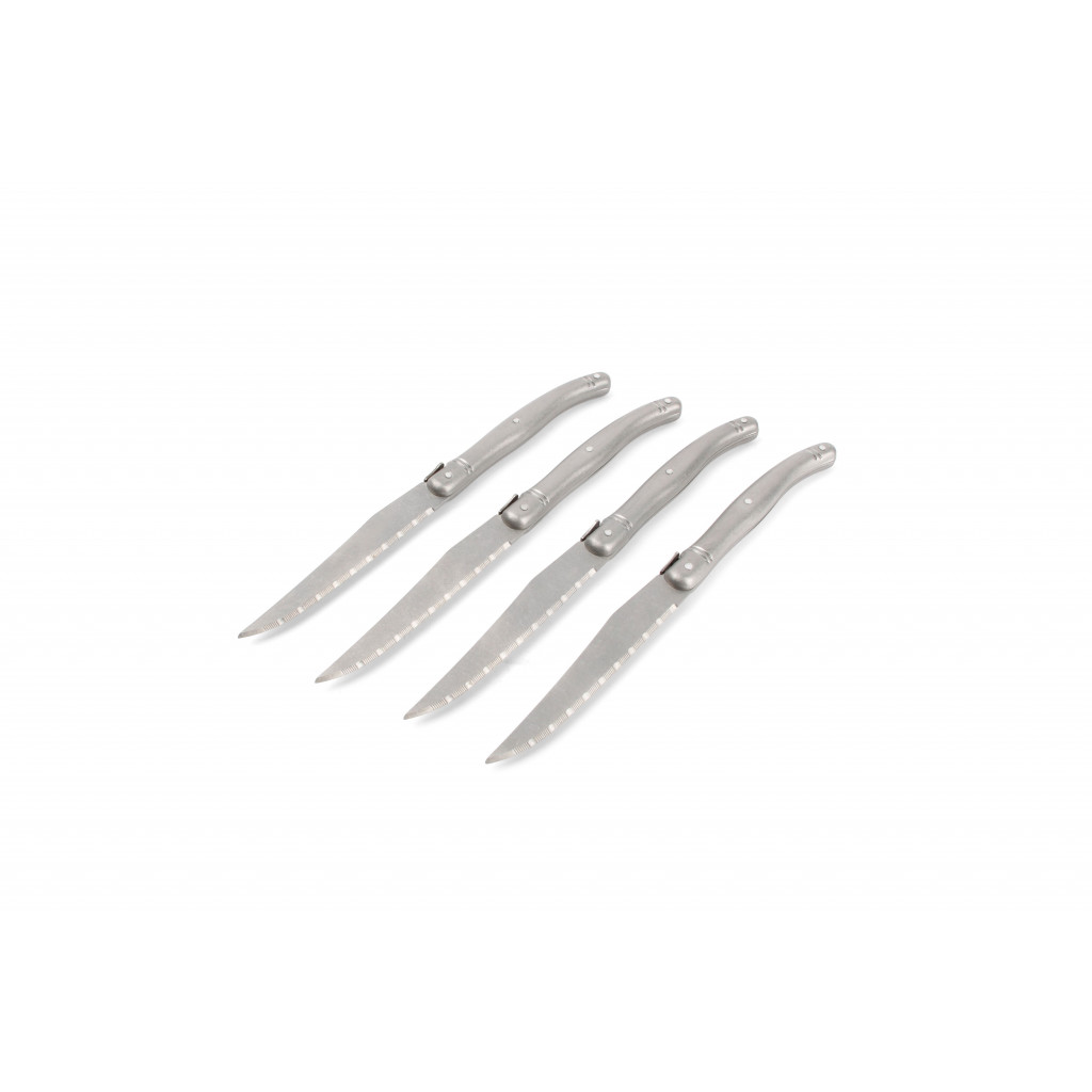 Bonbistro Steak knife stone washed Carve - set/4