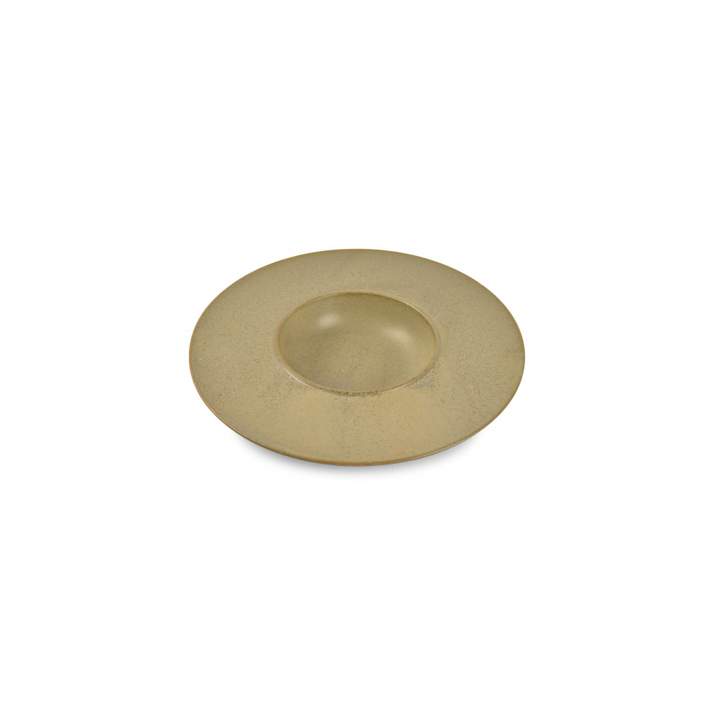 Bonbistro Deep plate 24/11xH4cm beige Cirro