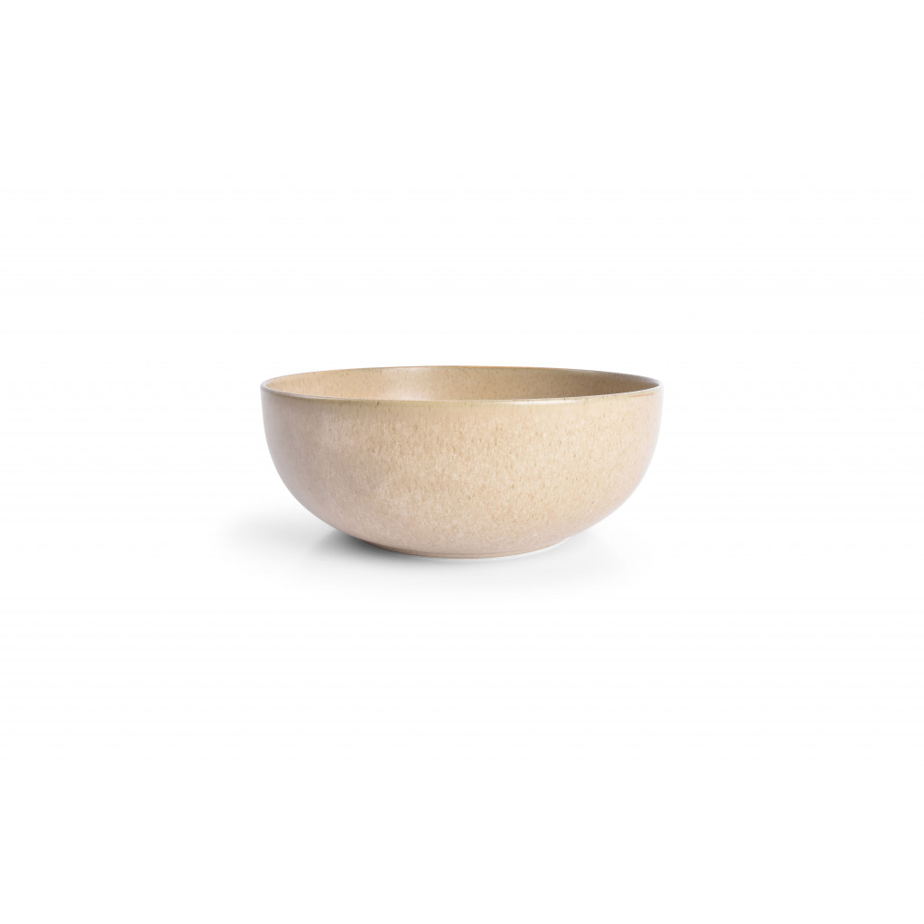 Bonbistro Miska 23xH8,5cm beige Cirro