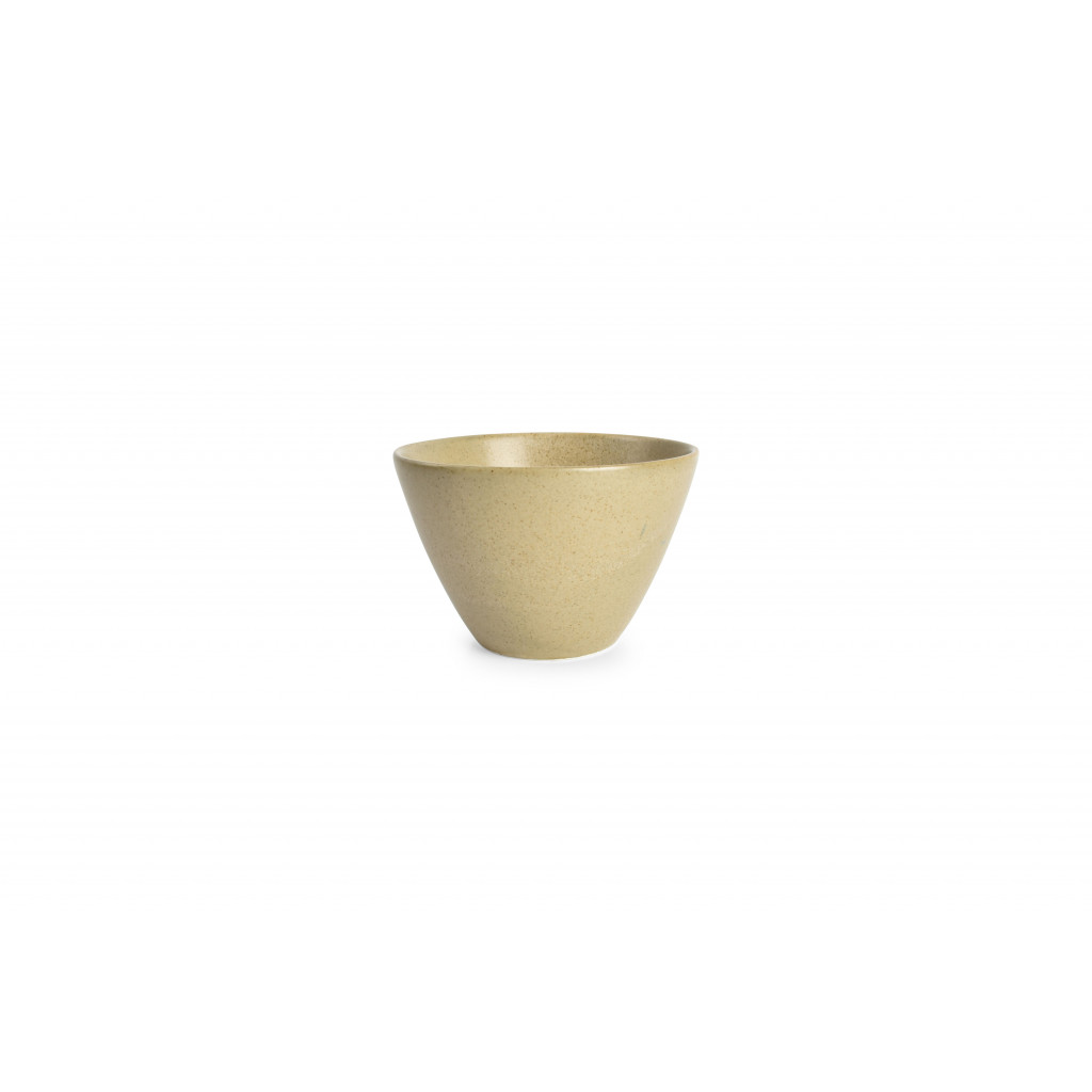 Bonbistro Miska 12xH7,5cm conical beige Cirro