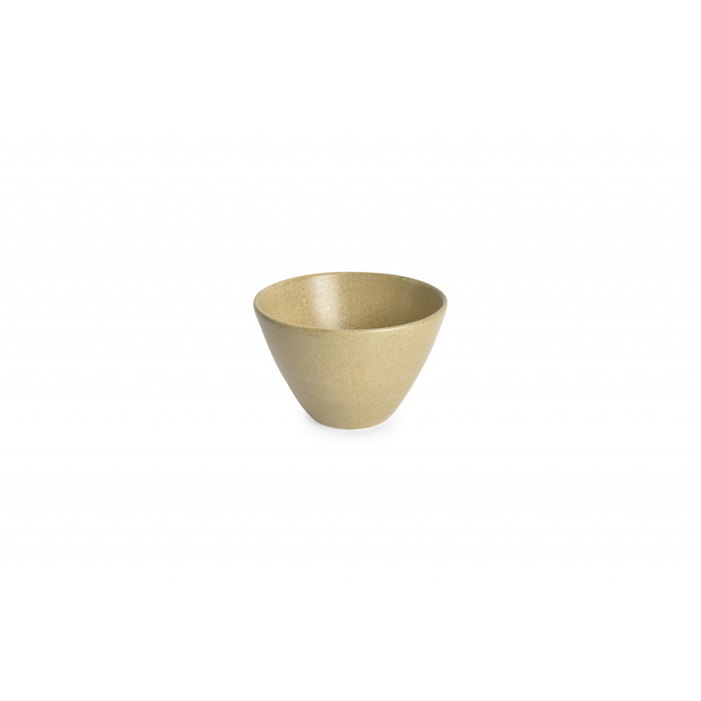 Bonbistro Miska 12xH7,5cm conical beige Cirro