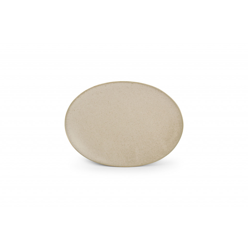 Bonbistro Plate 24x17cm beige Cirro