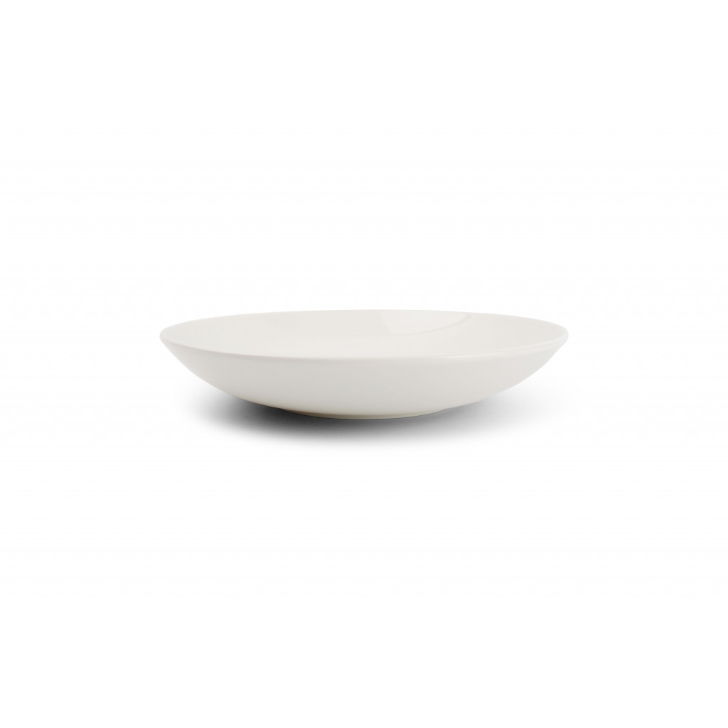 Bonbistro Deep plate 26xH4,5cm white Cirro