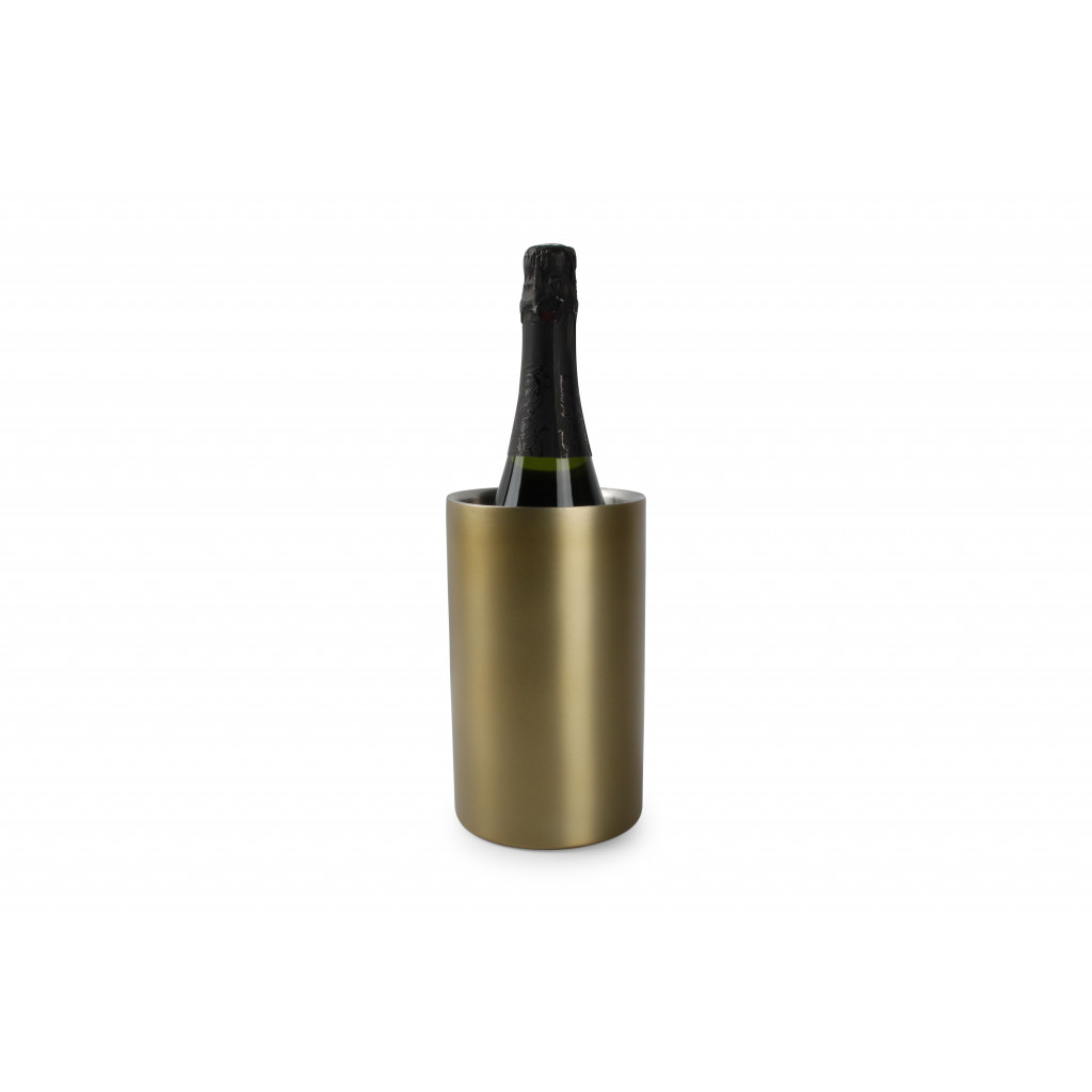 Bonbistro Wine cooler 12xH19,5cm Gold Bar