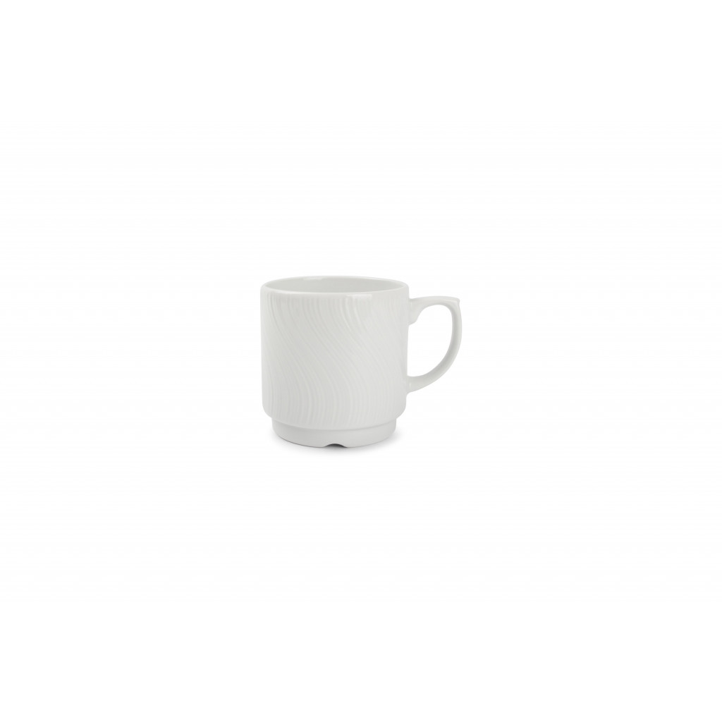 Bonbistro Mug 30cl white Onda