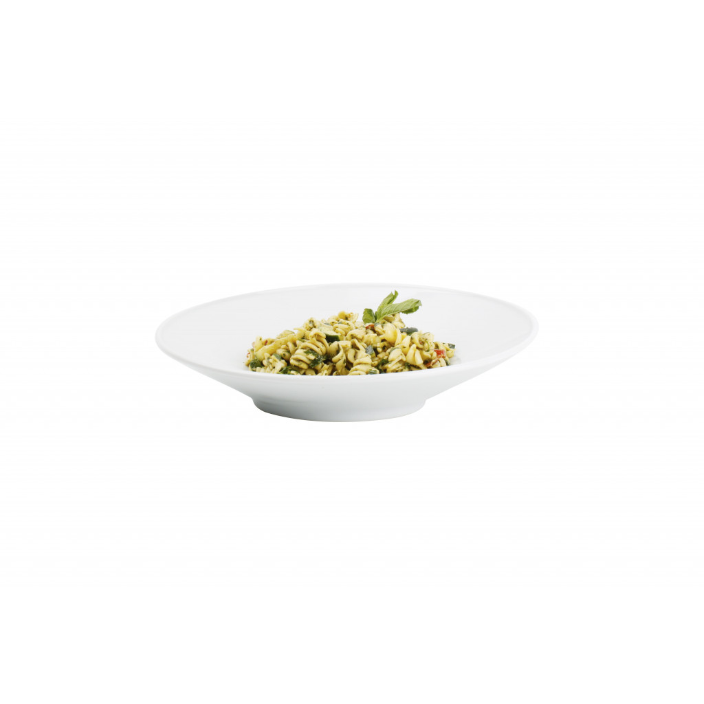 Bonbistro Deep plate 30xH8cm slanting white Appetite