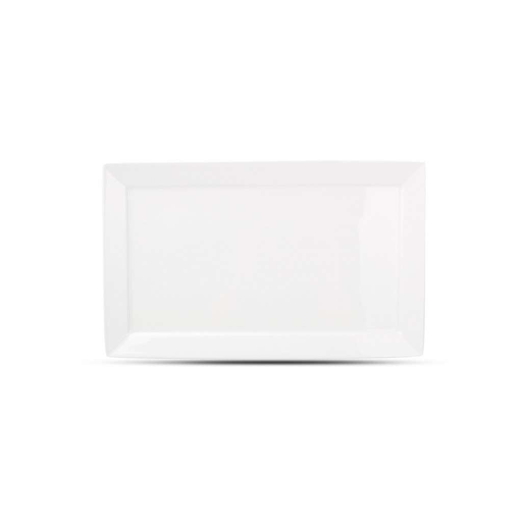 Bonbistro Serving dish 36x21,5cm with rim white Appetite