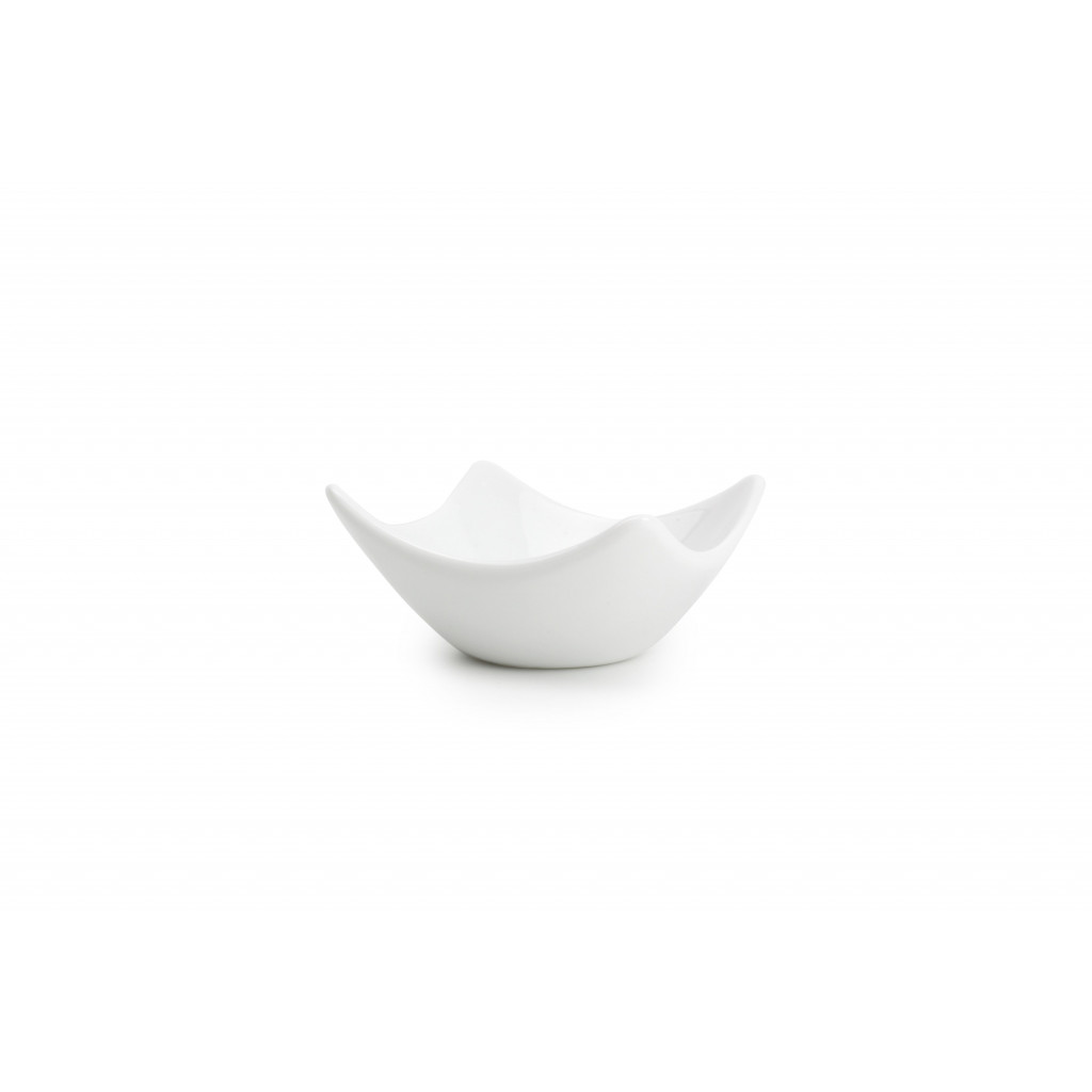 Bonbistro Miska 8x8xH4cm white Flavor