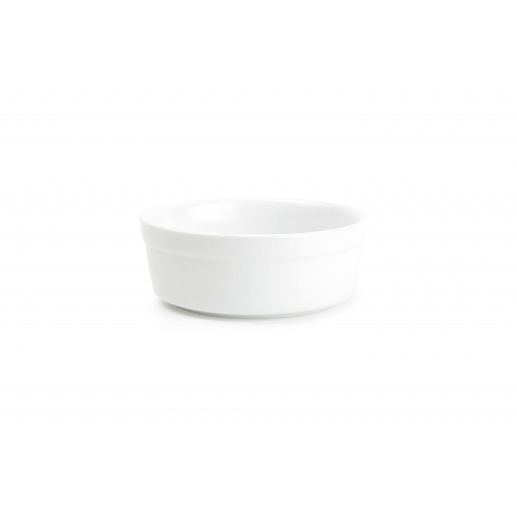 Bonbistro Baking dish 11xH4cm white Flavor