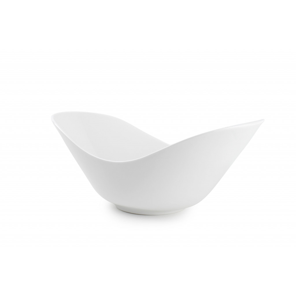 Bonbistro Serving dish 28x16,5xH11,5cm white Flavor