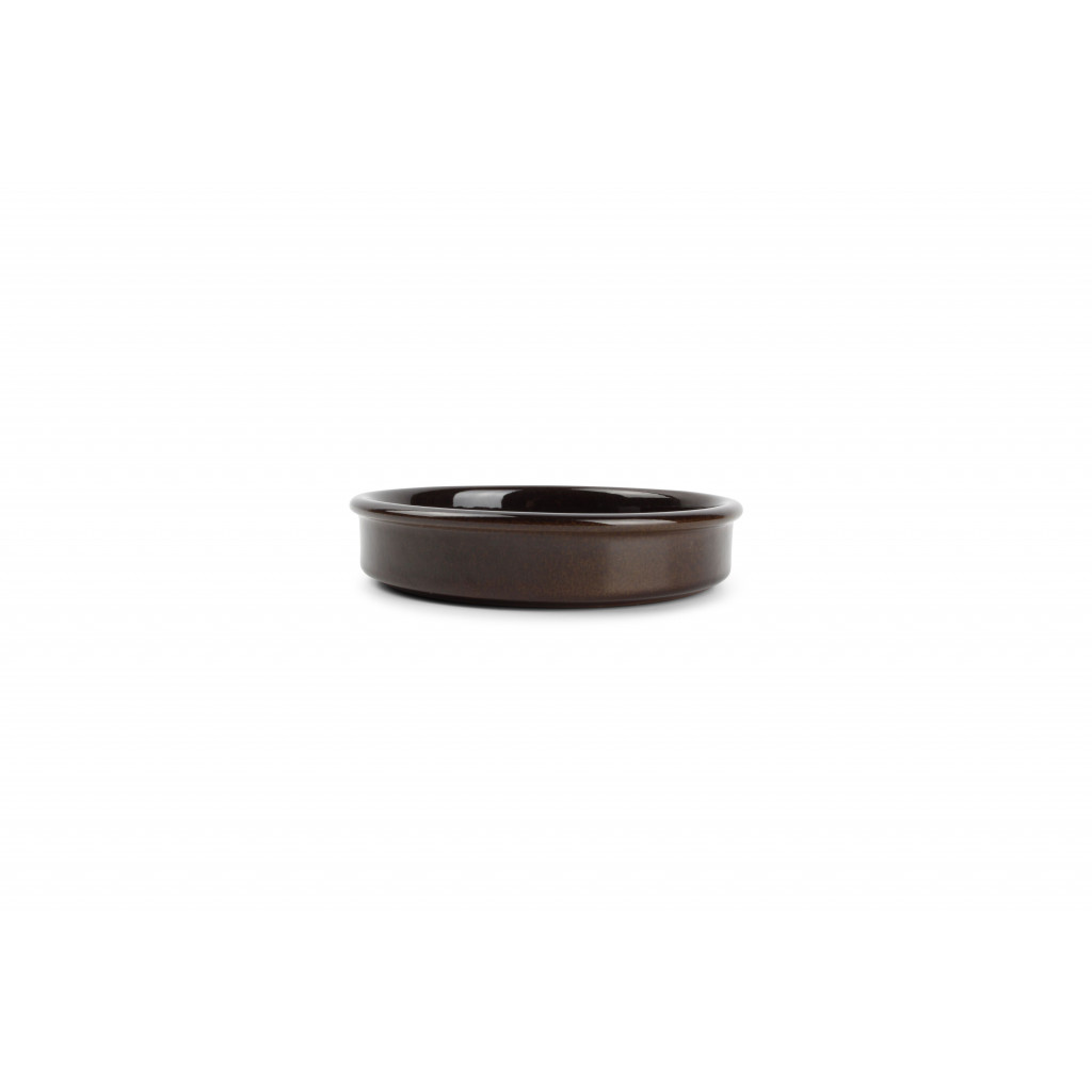 Bonbistro Baking dish 14xH3cm brown Forno