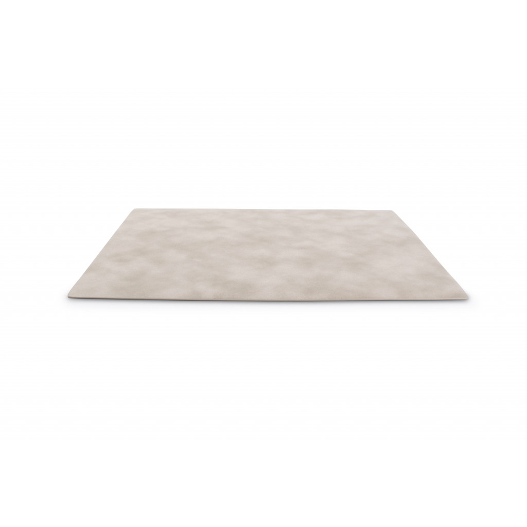 Bonbistro Placemat 43x30cm leather look beige Layer