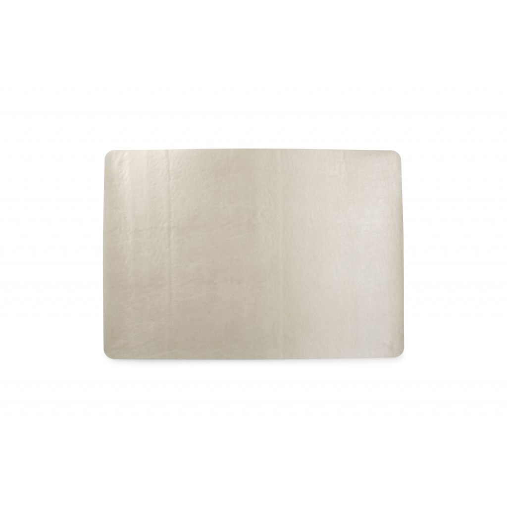 Bonbistro Placemat 43x30cm leather look gold Layer