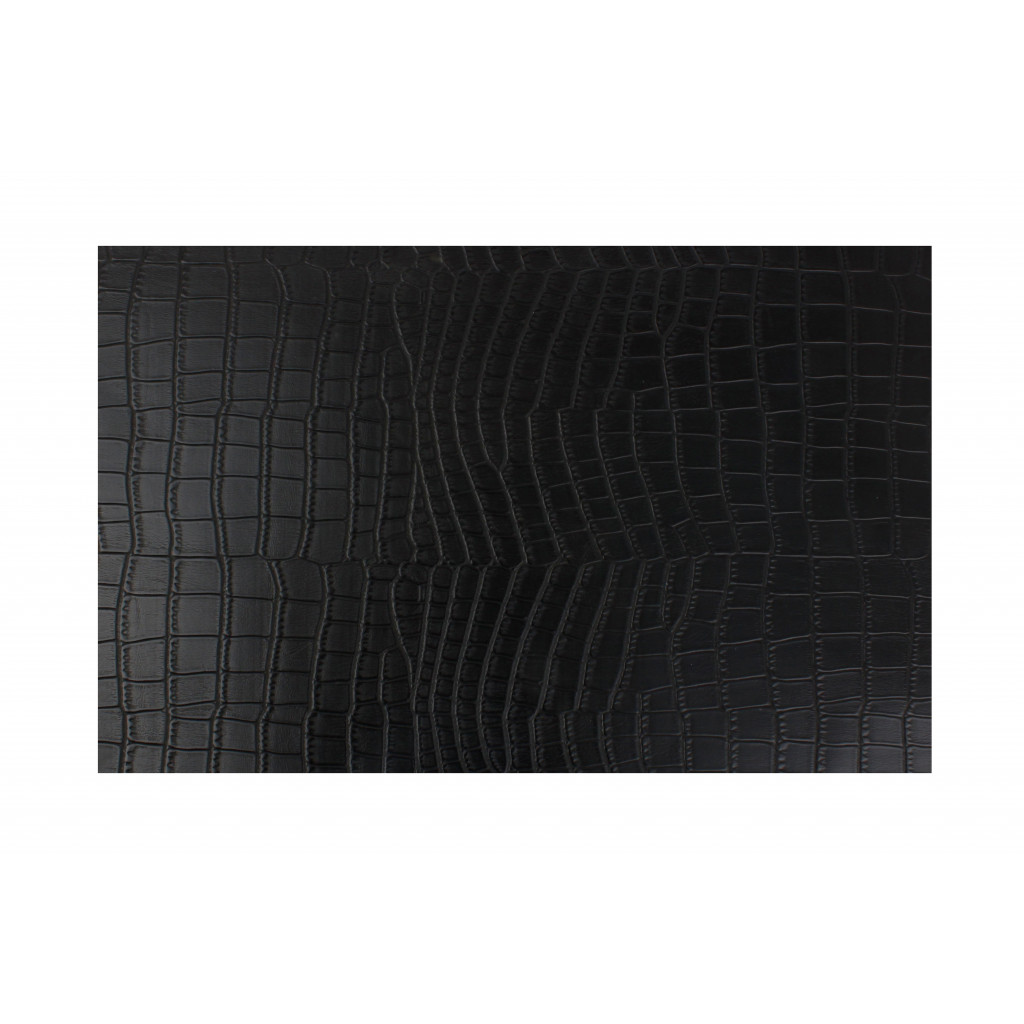 Bonbistro Placemat 45x30cm crocodile look black Layer