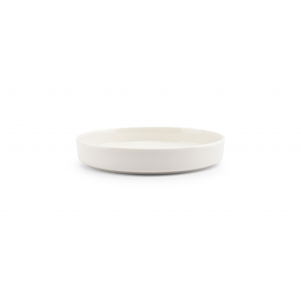 Bonbistro Deep plate 24xH4cm white Pila