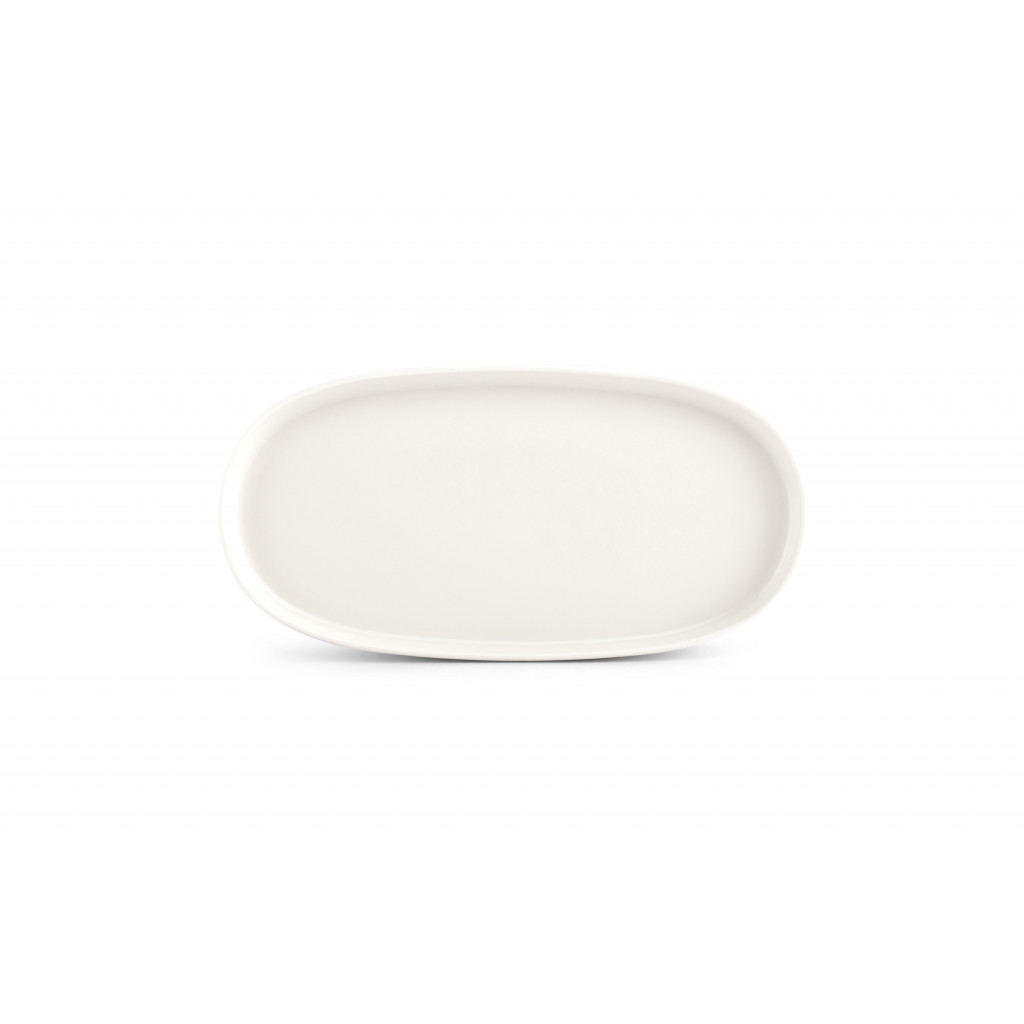 Bonbistro Plate 30x15xH2cm white Pila