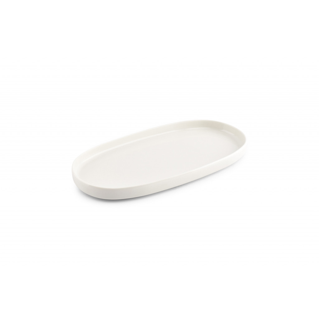 Bonbistro Plate 30x15xH2cm white Pila