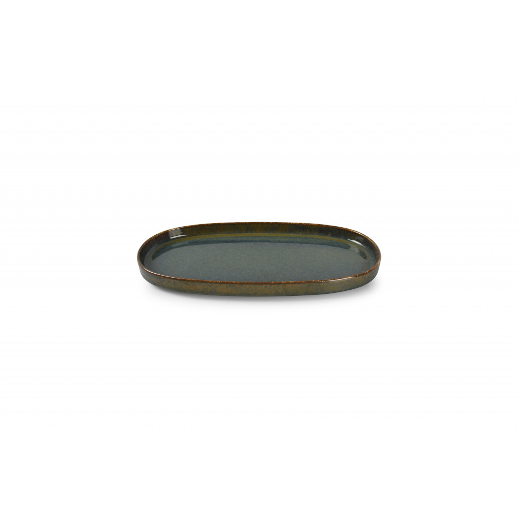 Bonbistro Plate 30x15xH2cm green Pila