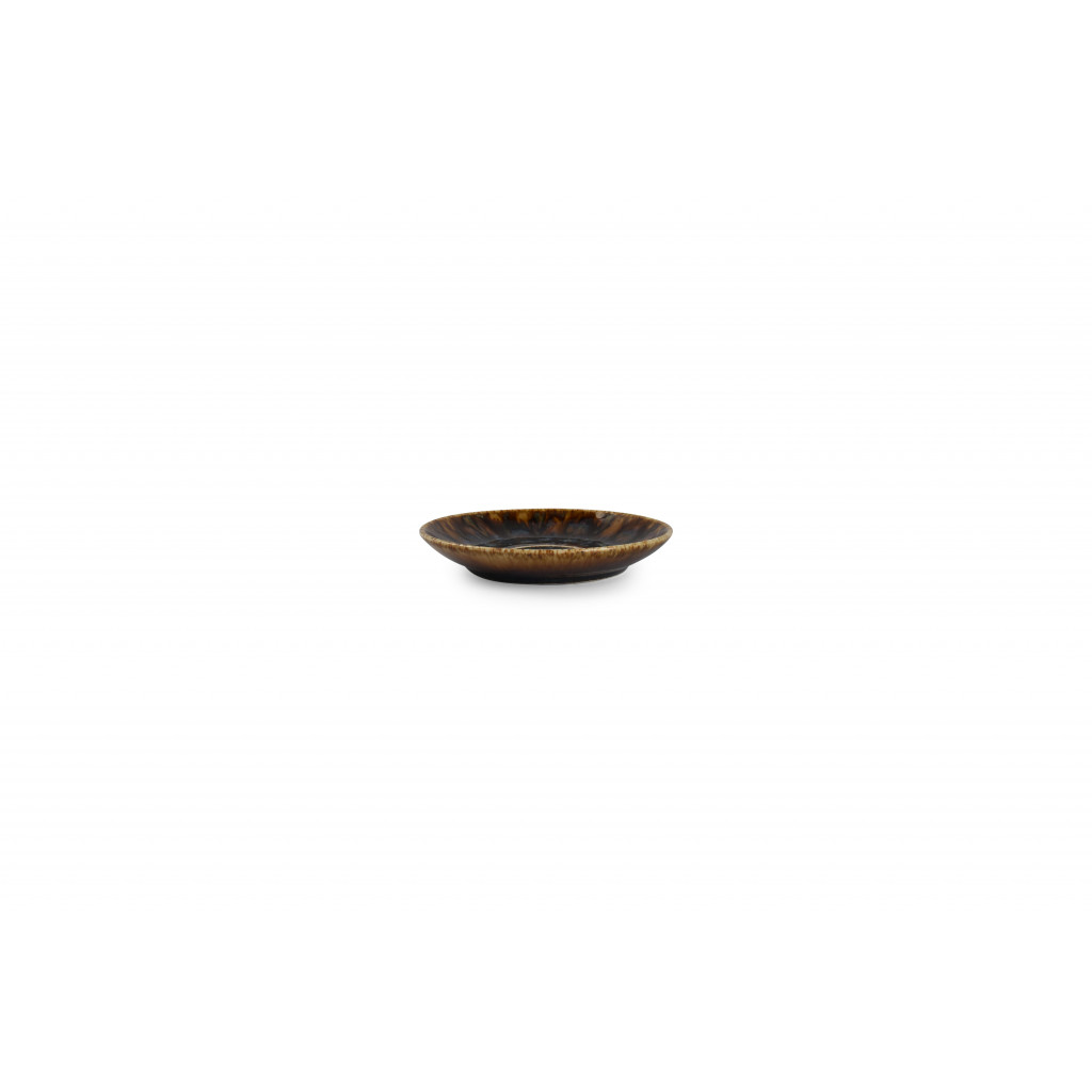 Bonbistro Mocha saucer 11,5cm brown/blue Resto